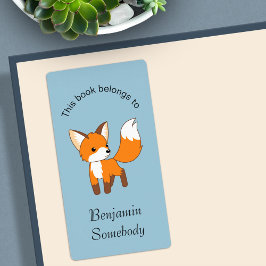 Cute Little Fox-bokmärke Fraktsedel