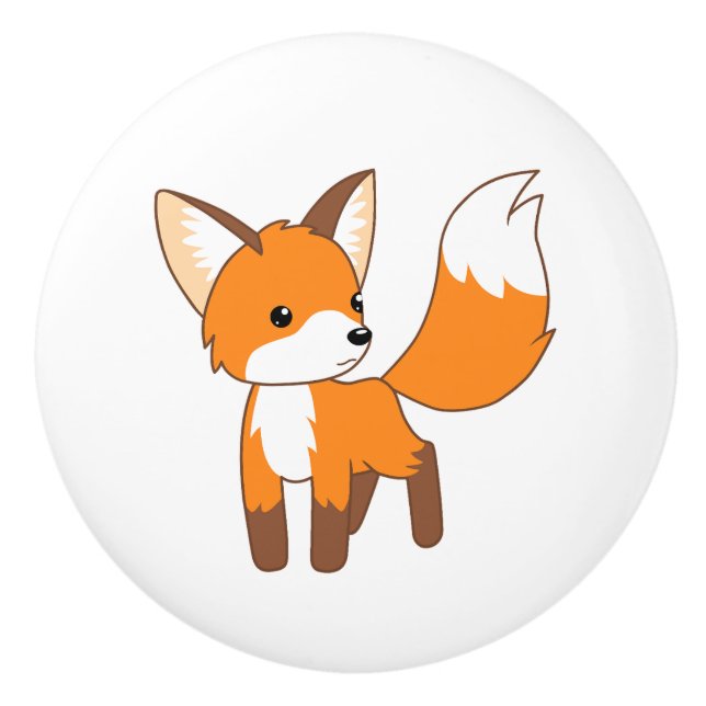 Cute Little Fox Knopp (Framsidan)