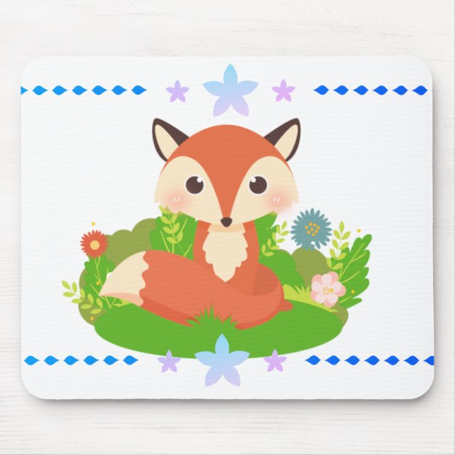 Cute Little Fox Musmatta (Framsidan)