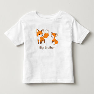 Cute Little Foxes - Big Brother Tee Shirt
