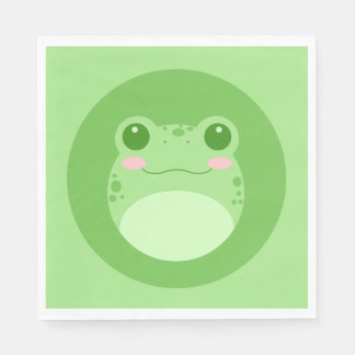 Cute Little Frog Pappersservett