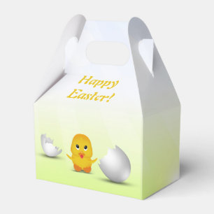 Cute Little Glad påsk Baby Chick Presentaskar