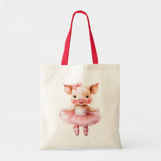 Cute Little gris ballerina dansballe Tygkasse