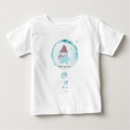 Cute Little Hamster Soap Bubble Namn T Shirt