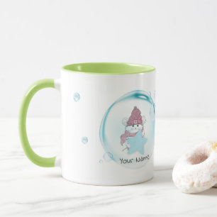 Cute Little Hamster "Worry Lless Live More" Mugg