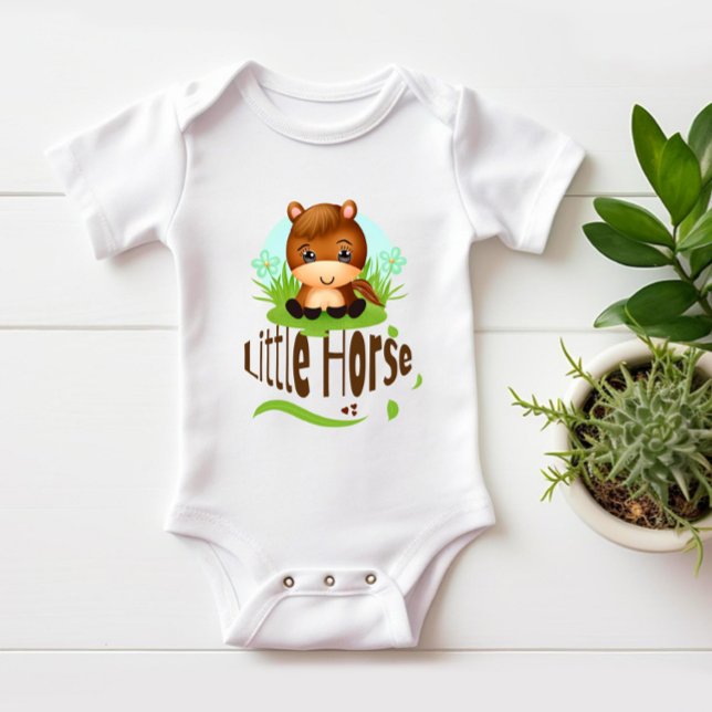 Cute Little Hästhäst T Shirt (Skapare uppladdad)