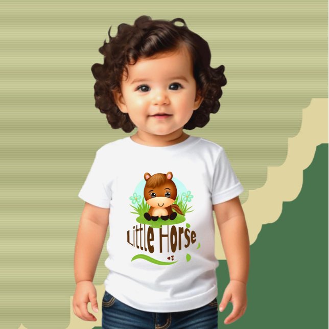 Cute Little Hästhäst T Shirt (Skapare uppladdad)