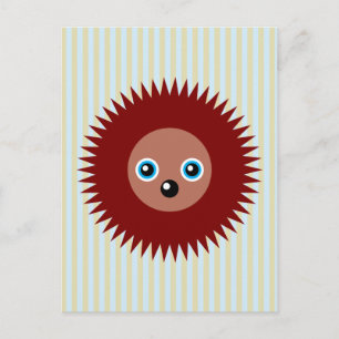 Cute Little hedgehog Vykort