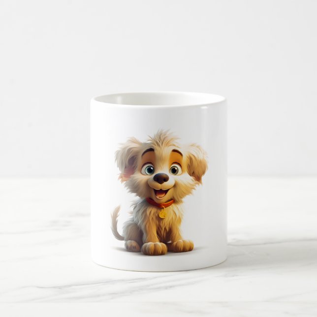 Cute Little Hund - mitt hemland Kaffemugg (Center)