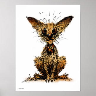 Cute Little Hund Poster