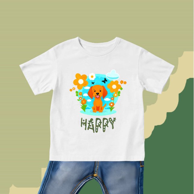 Cute Little hund T Shirt (Skapare uppladdad)