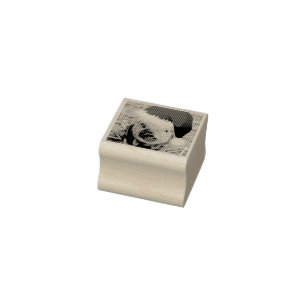 Cute Little jul Piglet Stämpel