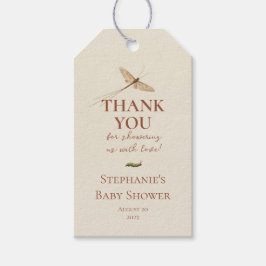 Cute Little Kärlek Kryp Baby Shower Tack Presentetikett