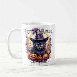 Cute Little Kattunge Witch Kaffemugg