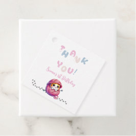 Cute Little Kitten 1:a födelsedagen Gåvor Etiketter