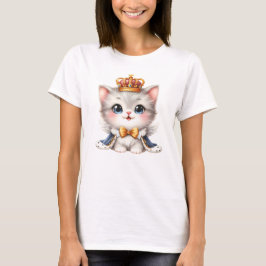Cute Little Kitten Prince T Shirt