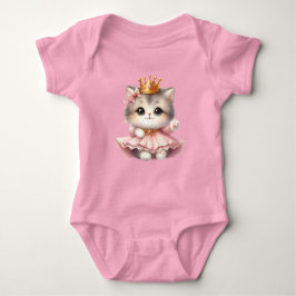 Cute Little Kitten Princess T Shirt