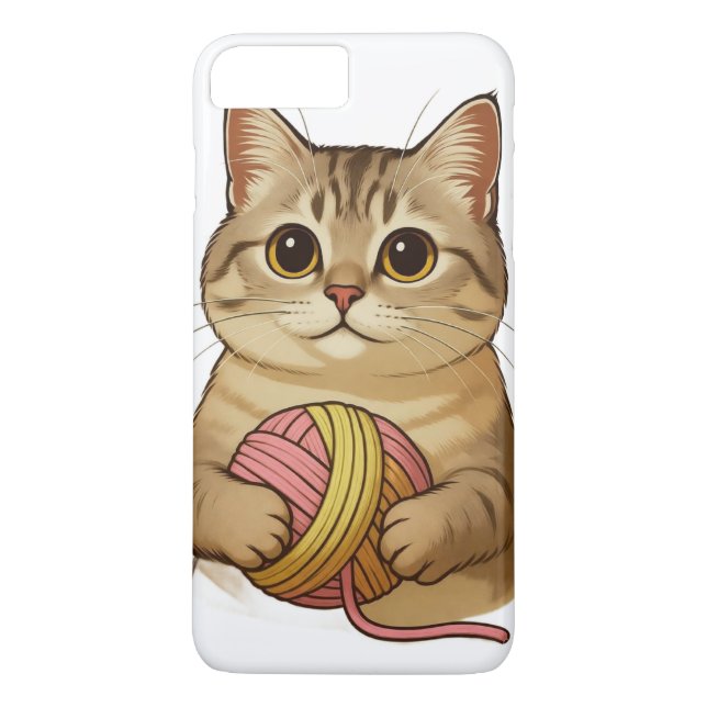 Cute little Kitty Cat Case-Mate iPhone Skal (Baksida)
