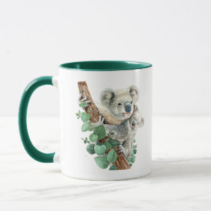 Cute Little Koala Bear Australian Animal Art Mugg