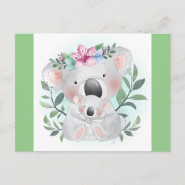 Cute Little Koala Vykort