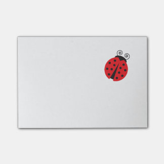 Cute Little Ladybug Post-it Block