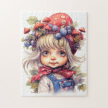 Cute Little Land Girl