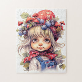 Cute Little Land Girl Pussel