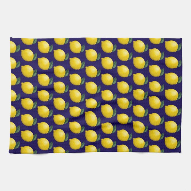 Cute Little Lemon Kökshandduk (Horisontell)