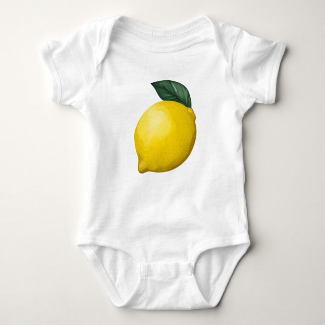 Cute Little Lemon T Shirt (Framsida)