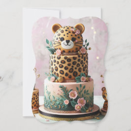 CUTE LITTLE LEOPARD LAGRAR CAKE