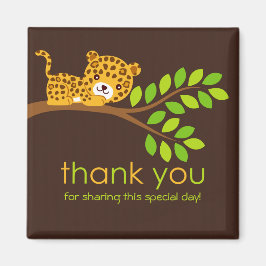 Cute Little Leopard Tack Magnet