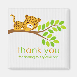 Cute Little Leopard Tack Magnet