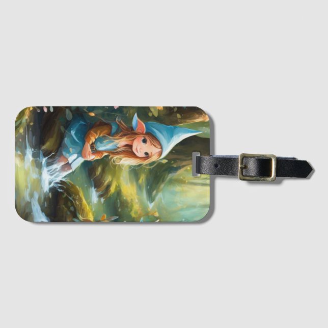 Cute Little Lve in the River Bagagebricka (Framsida horisontal)