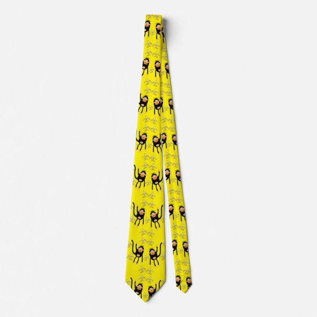 Cute Little Monkey och Bananas Slips (Framsida)