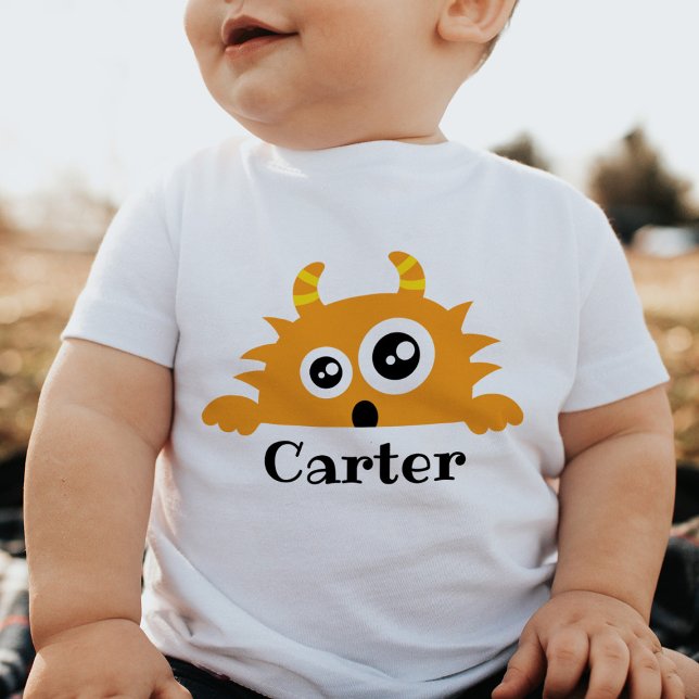 Cute Little Monster Baby Kid Personlig T-Shirt (Skapare uppladdad)