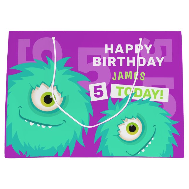 Cute Little Monster-Lila (Framsidan)