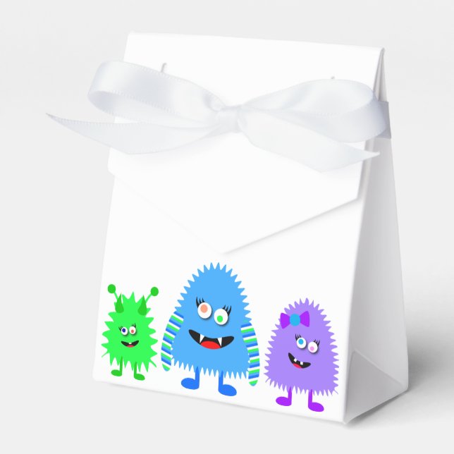 Cute Little Monster Presentaskar (Framsidan Sidan)