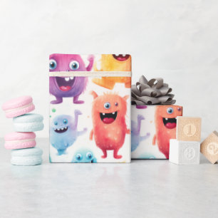 Cute Little Monsters 4 - Presentpapper