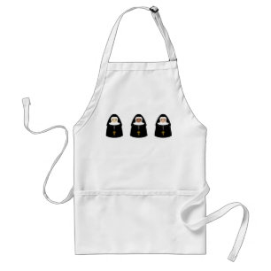 Cute Little Nuns Förkläde