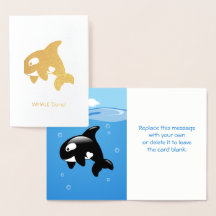 Cute Little Orca - Whale (Nja) klar