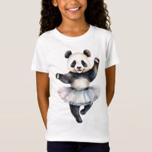 Cute Little panda ballerina dansballet T Shirt