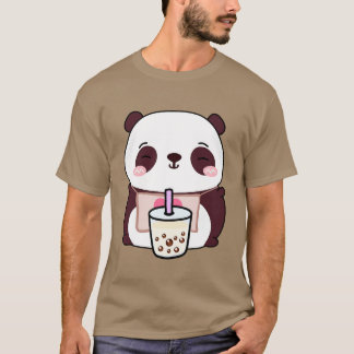 Cute Little Panda Kärlek Boba T Shirt