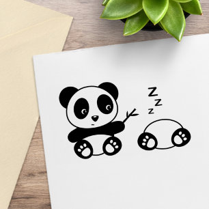 Cute Little Pandas Stämpel