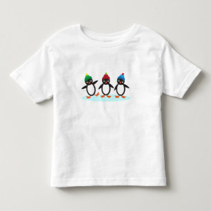 Cute Little Penguin Trio T-Shirt