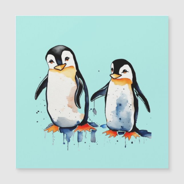 Cute Little penguins (Framsida)
