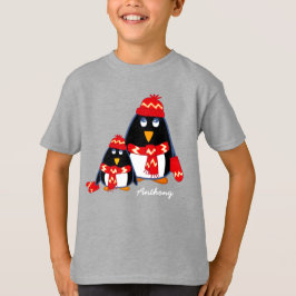 Cute Little Penguins | Anpassat namn Tröja