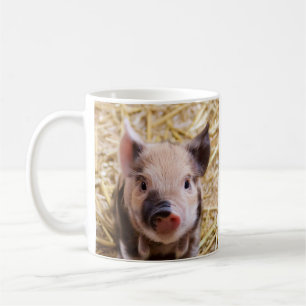Cute Little Piglet Mugg