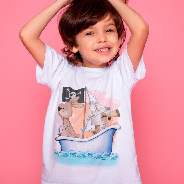 Cute Little pirater T Shirt (Skapare uppladdad)