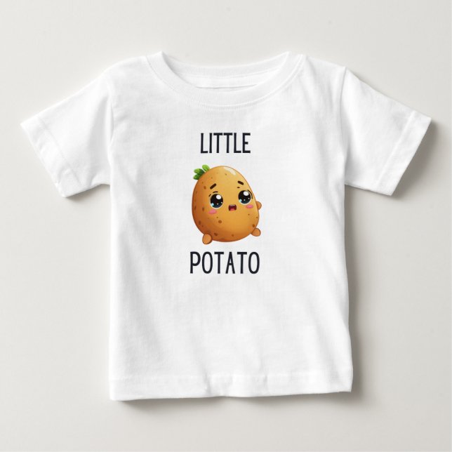 Cute Little Potato Baby Shirt T Shirt (Framsida)