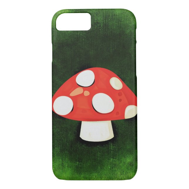 Cute Little Red Mushroom Case-Mate iPhone Skal (Baksida)